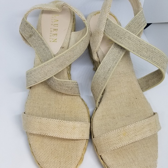 Ralph Lauren Shoes - Ralph Lauren Corianna  Summer Espadrilles Wedges